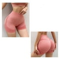 thumbnail image 3 of Push Up Leggings Cycling Gym Shorts High Waist Women Shorts Sports Shorts KHAKI S/M K-1, 3 of 8