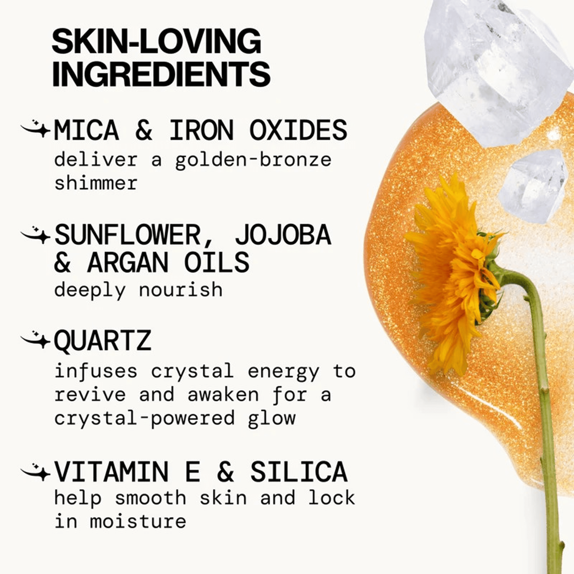 Pacifica - Huile corporelle scintillante Crystal Bronze - 120 ml