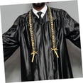 thumbnail image 3 of SURJDE 2 Pcs Collier Guirlande Ruban Collier Ras du Cou Cordon d'Honneur de Graduation Fleurs Tressées Diplômé, 3 of 7