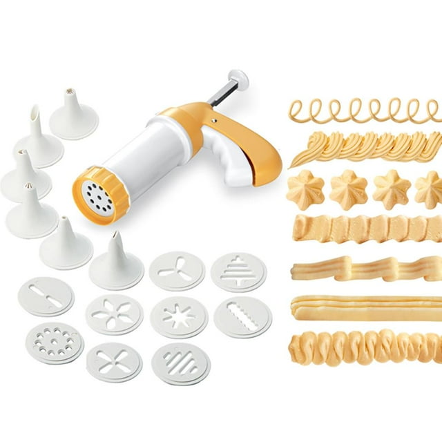Butter Cake Decorating Gun Cookies DIY Decorating Device Electric Cookies Decorating Gun. Cupcake Cookies Decorating Decorating Gun