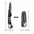 thumbnail image 3 of Kaonry 2pc Stainless Steel Comb, Stainless Folding Beard Comb Portable Multifunction Anti Static Fine to Medium Metal Hair Comb for Men Grooming Combing Hair Beard and Mustache Styling, 3 of 9