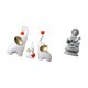 thumbnail image 5 of Esculturas de elefantes, figuras familiares, estatuas de cerámica, estatua de piedra de Guan Yin, adornos únicos con fina mano de obra, adecuados para, 5 of 8