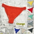 thumbnail image 6 of Sexy Crochet Bikini Cotton Hand Knitted Swimsuit Women Sexy Beach Wear underwear, 6 of 11