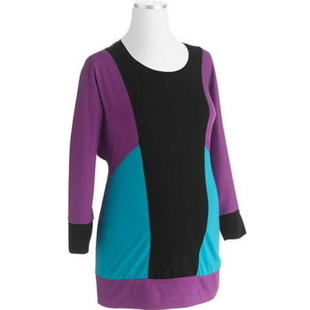 Maternity Colorblock Knit Top