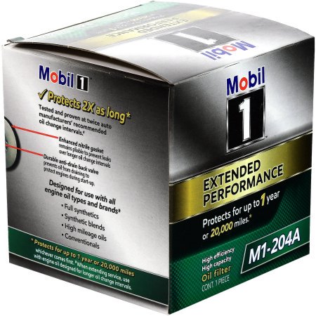 Mobil 1 Oil Filter >> Mobil 1 M1 204a Extended Performance Oil Filter Mobil 1 Oil Filter >> Mobil 1 M1 204a Extended Performance Oil Filter