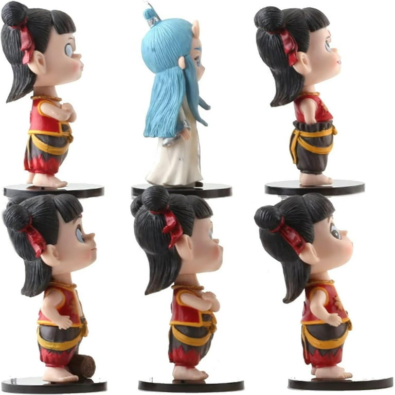6PCS Ne Zha 2: Devil's Fury Action Figures Set，Nezha 2，Ne zha 2