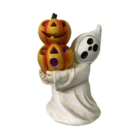 

Eudgs Pumpkin Figurines Light Up Resin Statue Pumpkin Figurines Novelty 2024 Decorations Pumpkin Table Centerpieces Ideal Digital Ornament Babies Second Christmas Ornament Teacher Ornament Bulk