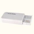 thumbnail image 5 of 1PC Automatic Drawer 1 Week Pill Box Portable Mini 6 Grids Press Medicine Box Organizer Container, 5 of 5