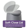 thumbnail image 4 of New Superio Small Trash Can with Lid 3 Liter Grey,, 4 of 9