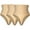 Nude(3pk), variant on Womens Waist Cincher Body Shaper Trainer Girdle Faja Tummy Control Underwear Shapewear Thong Panty