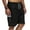 Black, variant on BLCHUNen Mens Workout Shorts Drawstring Elastic Waist Outdoor Hiking Running Athletic Shorts with Pockets
