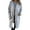 Grey L, variant on Women Woolen Jacket Turn-down Collar Solid Color Button Closure Coat Loose Thermal Long Sleeved Commuting Dating Spring Fall Winter Overcoat