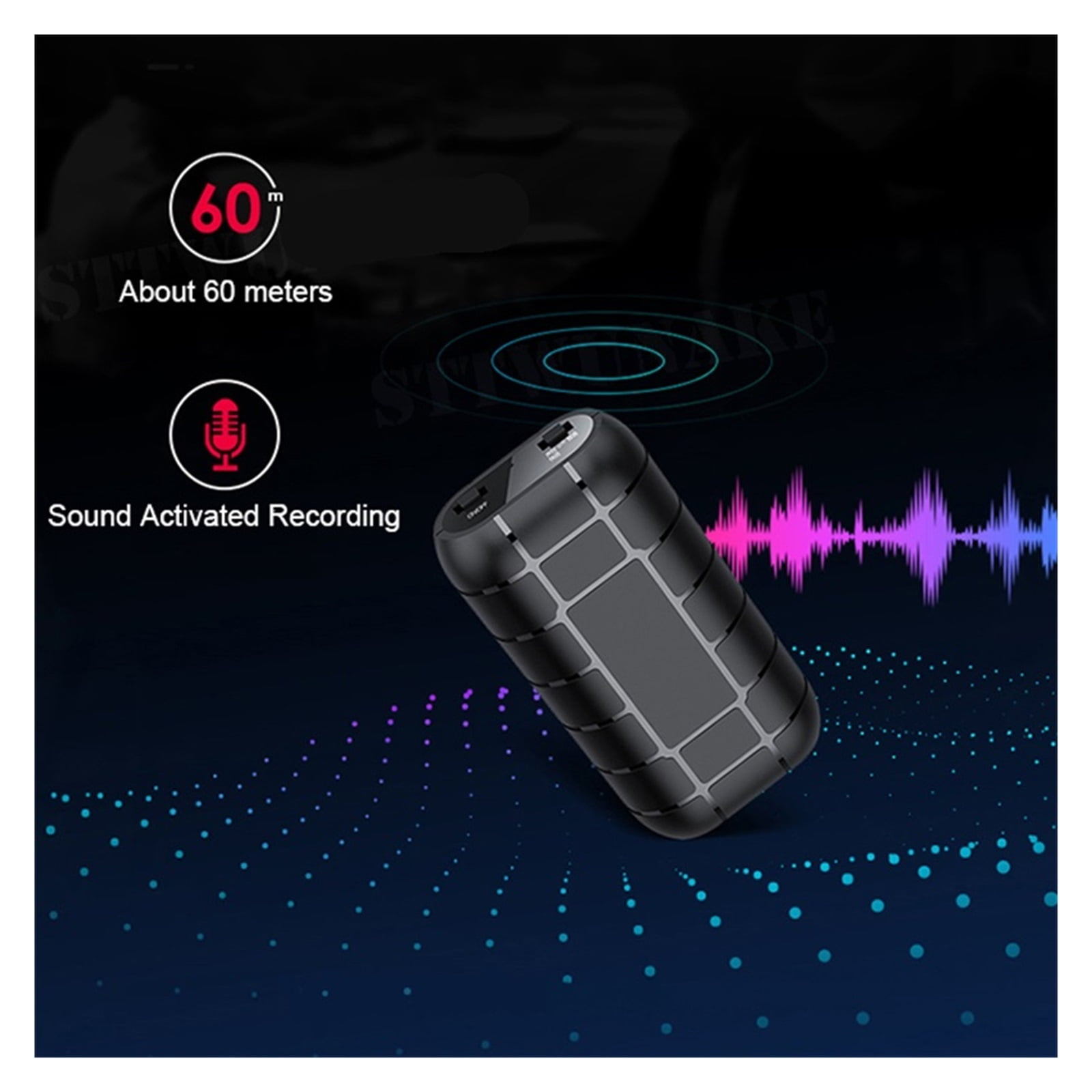 Voice Activated Recorder Digital Recording Device Professional Sound Dictaphone Record ,Excellent Sound Quality