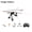 Single battery, variant on Rc Paper Airplane Kit with Gyro Stabilizer,DIY Electric Remote Control Plane with Dual Propellers, Lightweight Foldable Flying Toy Micro Fixed Wing Drone