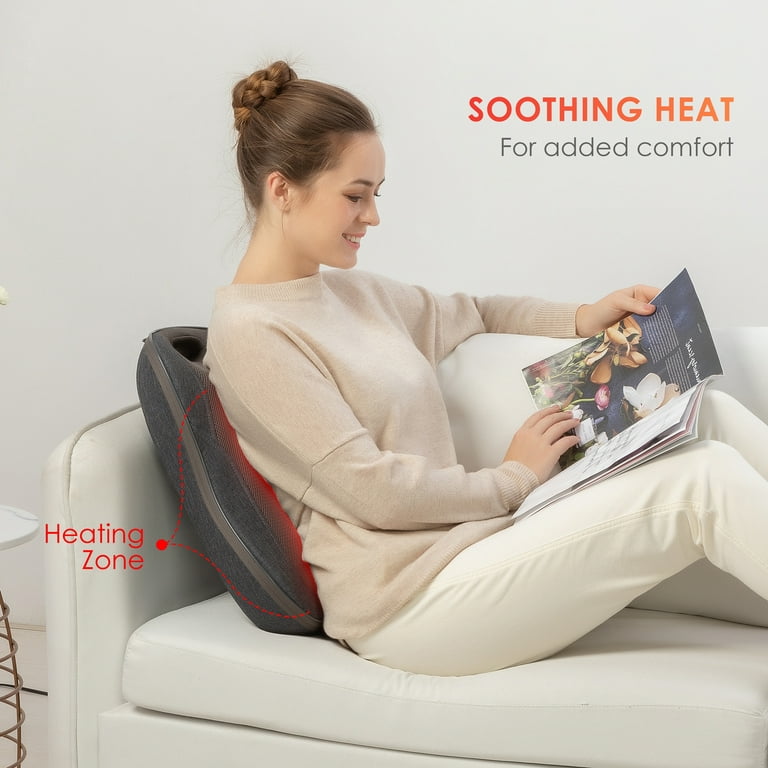 COMFIER Cordless Back Massager with Heat - Rechargeable Chair Massager,  Shiatsu Massage Chair Pad wi…See more COMFIER Cordless Back Massager with  Heat
