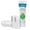 Clear + Apple Pear, variant on Dr. Brown's 100% Silicone Baby Finger Toothbrush, Gray/Green + Strawberry Baby Toothpaste, 0-3Y