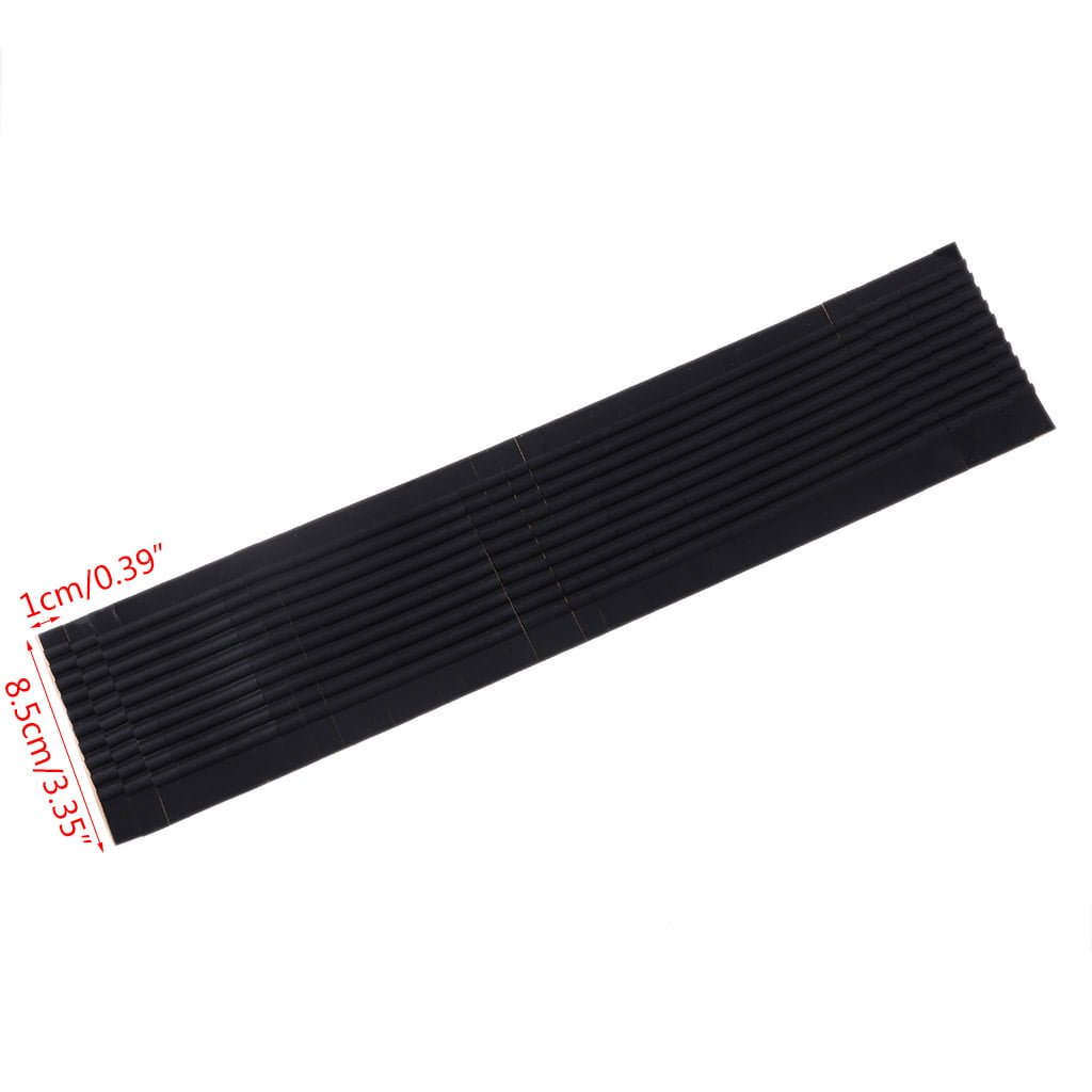40Pcs Silicone Clothes Hanger Non Slip Shoulder Strap Grip Strip Pad With 10Fins 