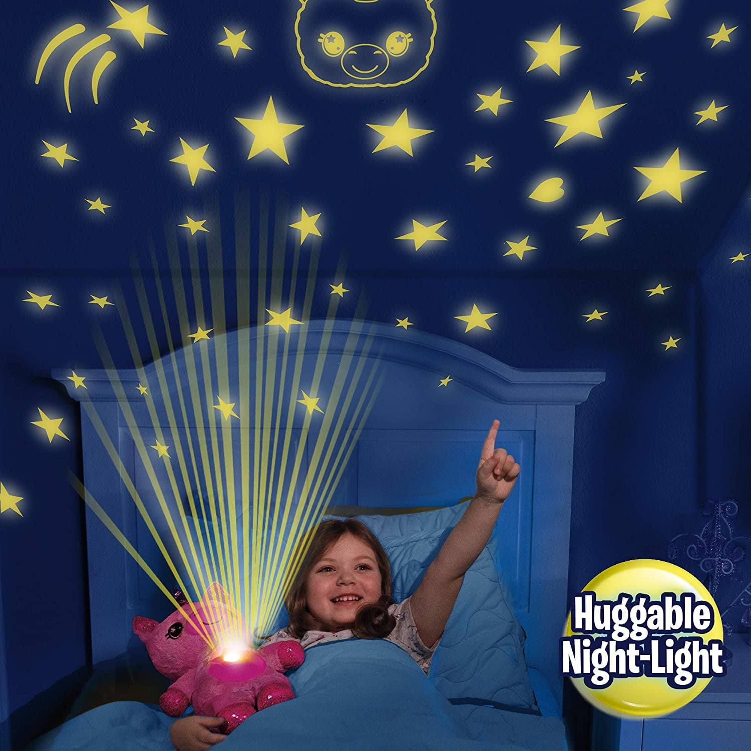 As Seen on TV - Star Belly Dream Lites Pink and Purple Unicorn Plush
