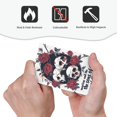 thumbnail image 3 of Zufioo Gothic Skulls And Roses Print Switch Wall Plate, Dustproof and Heat-resistant Decorative Wall Switch Cover, Suitable for Residential and Commercial Areas-Mid-size, 3 of 8