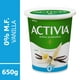Activia Yogourt probiotique, sans matières grasses, saveur vanille 650 GR yogourt – image 6 sur 9