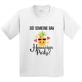 thumbnail image 3 of Inktastic Hawaiian Party Pineapple Youth T-Shirt, 3 of 5