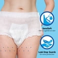 thumbnail image 4 of FitRight Bariatric Incontinence Underwear for Men and Women, Adult Diapers, Super Absorbent, 3XL, 75in to 94in, 20 Count, 4 of 6