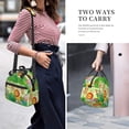 thumbnail image 2 of Xecao African Animals in the Jungle Print Insulated Lunch Box, Lunch Cags Lunch Bag Featuring An Adjustable Shoulder Strap, 2 of 5
