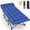 Blue Cot+Blue Pad, variant on PNKKODW 32" XXL Folding Camping Cot for Adults, Max Load 900lbs Portable Sleeping Bed Cot with Mattress & Carry Bag for Outdoor Camping Home Office Nap Travel Guest, Gray Cot Gray Pad