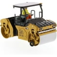 thumbnail image 2 of Cat Caterpillar CB-13 Tandem Vibratory Roller with ROPS and Operator High Line Series 1/50 Diecast Model by Diecast Masters 85594, 2 of 8