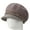 Khaki, variant on Lnzyyephy Women Fashion Knitted Newsboy Hats Houndstooth Print Warm Painter Visor Beret Classic Retro Cabbie Hat for Daily Travel