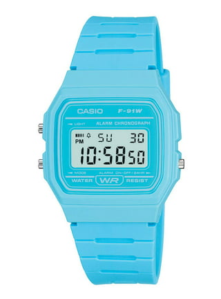  Casio Men's 'Vintage' Quartz Plastic and Resin Casual Watch,  Color:Black (Model: F-91WM-3ACF) : Clothing, Shoes & Jewelry