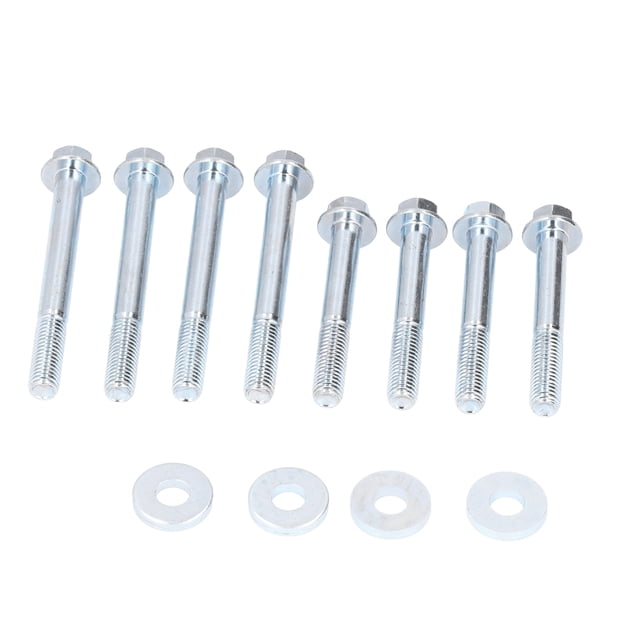 Perno de Soporte del Motor, Junta de Perno de Soporte de Motor 551412 7.8 cm 9.8 cm de Alta Resistencia 12 Piezas/metal Establecido para Motores GM LS LT