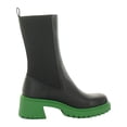 thumbnail image 2 of Steve Madden Womens Hesitant Pull On Moto Mid-Calf Boots, 2 of 3