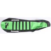DCOR 30-20-460 Factory Reinforced Seat Cover - Black/Green/Black Ribs