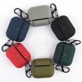 thumbnail image 3 of Joernso Protective Cover Waterproof Dust-proof Resilient Bluetooth-compatible Earbud Nylon Protective Case for AirPods 3, 3 of 8