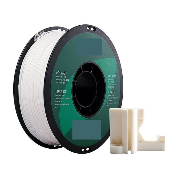 Super Tough PLA Filament, 1.75MM 3D Printer Filament 1KG (2.2 LBS) Spool, PLA-ST FDM 3D Printing Materials For 3D Printers ,Smooth and Stable