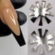 thumbnail image 4 of Cortaúñas profesional para manicura francesa, 9 tamaños, corte fácil, con forma de V, 4 of 4