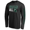 thumbnail image 2 of Men's Black Michigan State Spartans Team Hometown Collection Long Sleeve T-Shirt, 2 of 3