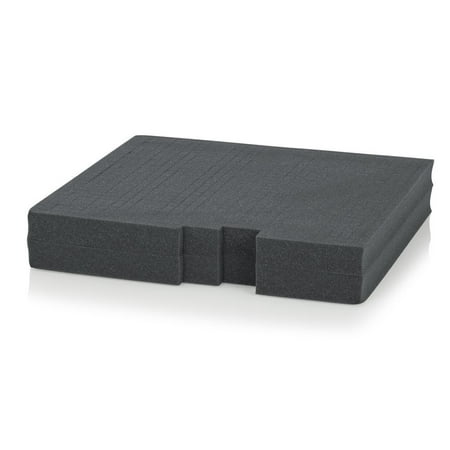 Diced Foam Insert - Cases GRW-DRWFOAM-2 Rackworks Replacement Layered Foam for Rack Drawer 2U Insert, Replacement Diced Foam Block for use with any Rackworks Standard Depth 2U Drawer By Gator from USA
