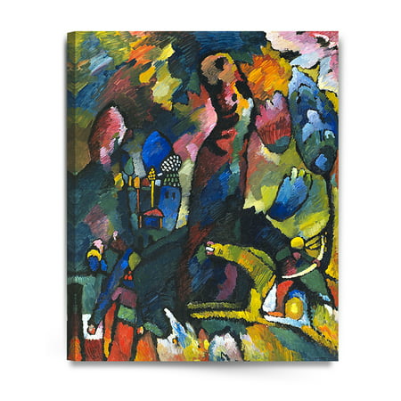 DecorArts - Picture with an Archer, Wassily Kandinsky Abstract Art Reproduction. Giclee Canvas Prints Wall Art for Home Decor