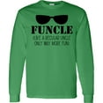thumbnail image 3 of Inktastic Funcle Like a Regular Uncle Only Way More Fun Long Sleeve T-Shirt, 3 of 5