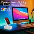 thumbnail image 4 of Induction Speaker, 5-in-1 Foldable Phone Holder, 1500mAh , Colorful LED Ambient Light, Tech Gadgets Gifts for Men Women, for Android Tablet,, 4 of 6