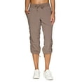 thumbnail image 3 of RBX Active Women's Lightweight Woven Capri Pant With Pockets, 3 of 5