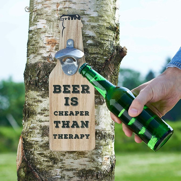 Cheaper Than Therapy - Bottle Opener Cheaper Than Therapy - Bottle Opener