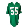 thumbnail image 3 of Brandon Graham Signed Eagles Kelly Green Nike Game Jersey Fly Insc JSA, 3 of 4