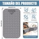 thumbnail image 2 of Alfombrilla para Bañera, Tapete para Regadera Antideslizante, Tapete de Baño para Ducha Masaje de Pies con Ventosas y Orificio de Drenaje, 40 x 70 cm (Gris), 2 of 4