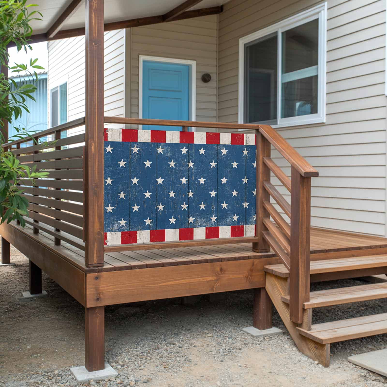 4th of July Flags for Outside 3x5 ft USA Flag Outdoor Flags Double Sided Grommets House Banner Patriotic Stars Buffalo Patio Yard Flag for Outdoor Party Porch Garden Independence Day Decor