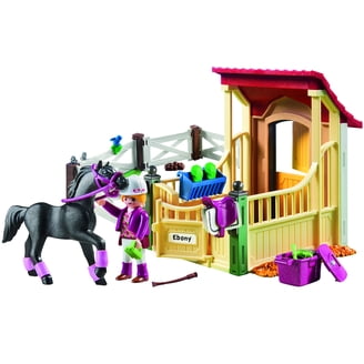 Playmobil poney blanc/gris cheval ferme équestre figurine lâche Playmobil poney blanc/gris cheval ferme équestre figurine lâche
