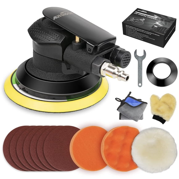Pulidora de madera Air Random Orbital Sander Autolock Autobody