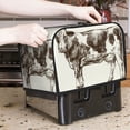 thumbnail image 7 of Haiem Cow 1 Print Toaster Covers 2 Slice Wide Slot,Bread Dust Cover & Fingerprint Protection,Bread Machine Cover,Appliance Covers, 7 of 7